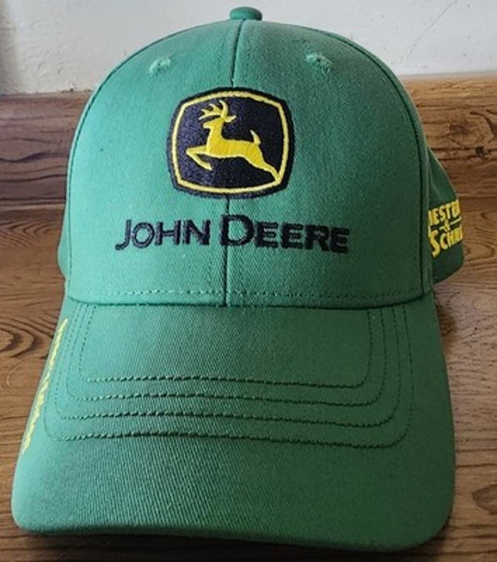 John Deere Hat Baseball Cap Men's Adjustable Green Owner's Edition Riesterer &
